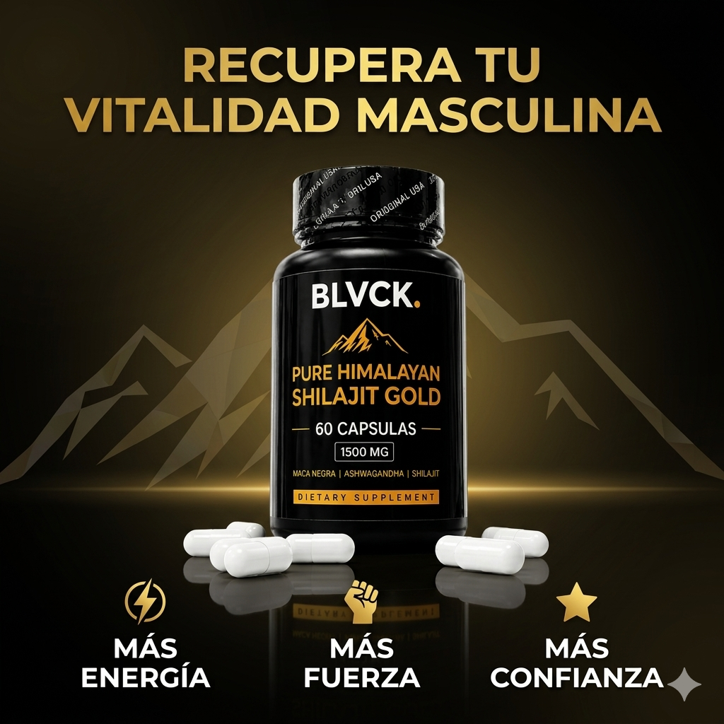 Shilajit | Aumenta la energía masculina y vitalidad