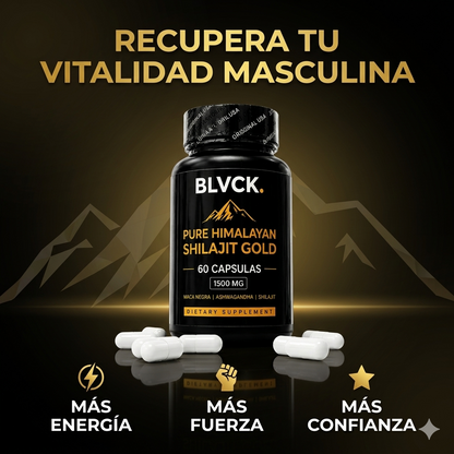 Shilajit | Aumenta la energía masculina y vitalidad