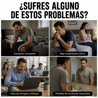 Recupera tu energía Masculina | Suplemento para aumentar tu testosterona