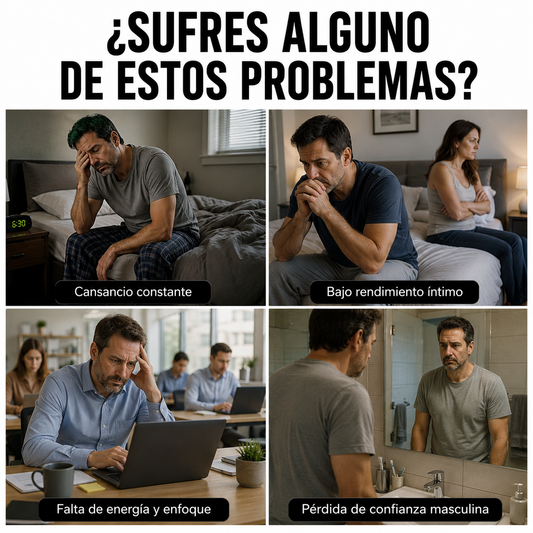 Recupera tu energía Masculina | Suplemento para aumentar tu testosterona