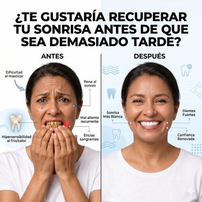 Crema para caries dentales