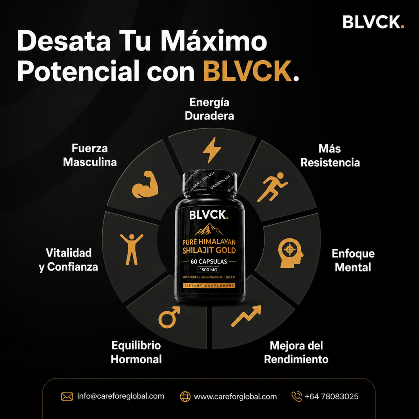 Recupera tu energía Masculina | Suplemento para aumentar tu testosterona